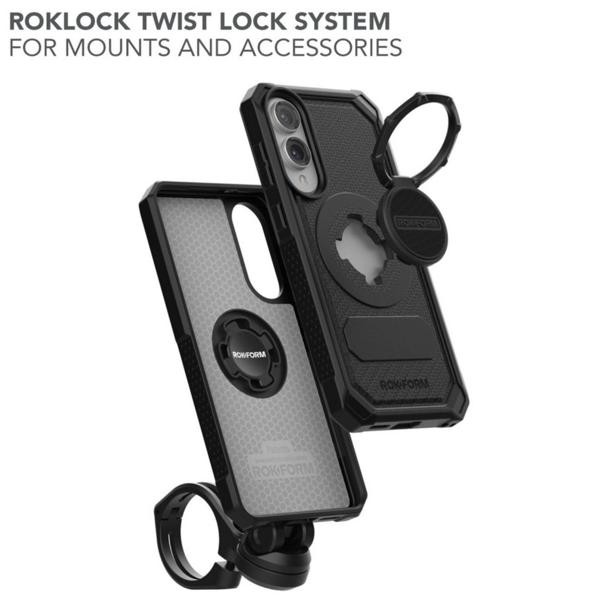 ROKFORM Galaxy S25 Edge Rugged ケース バイク用スマホホルダー.4