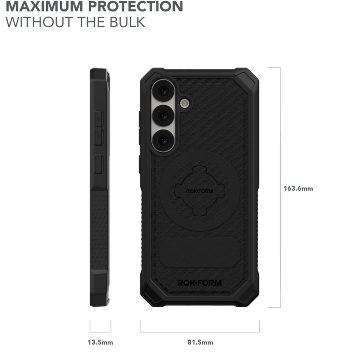 ROKFORM Galaxy S25 Plus Rugged ケース バイク用スマホホルダー.5