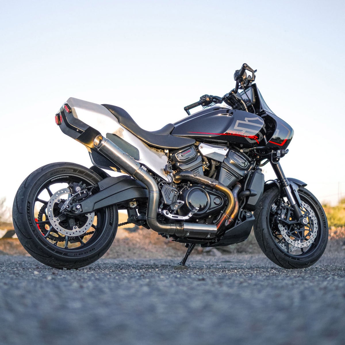 RECON 8インチライザー&ハンドルバーキット パンアメリカST4