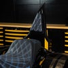 Havocシーシーバー用 バックレストパッド ダイアモンドステッチ (ブルー)1