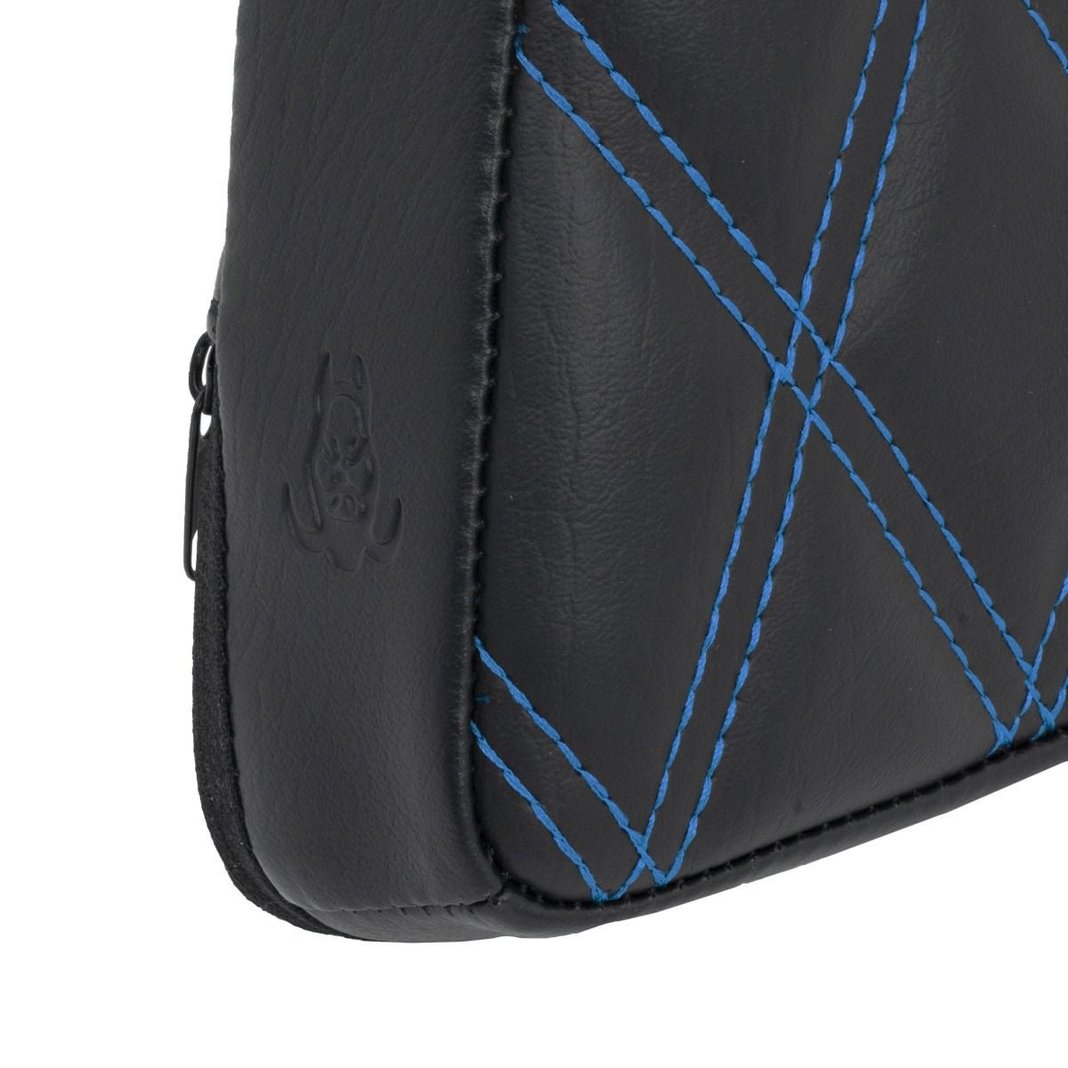Havocシーシーバー用 バックレストパッド ダイアモンドステッチ (ブルー)5
