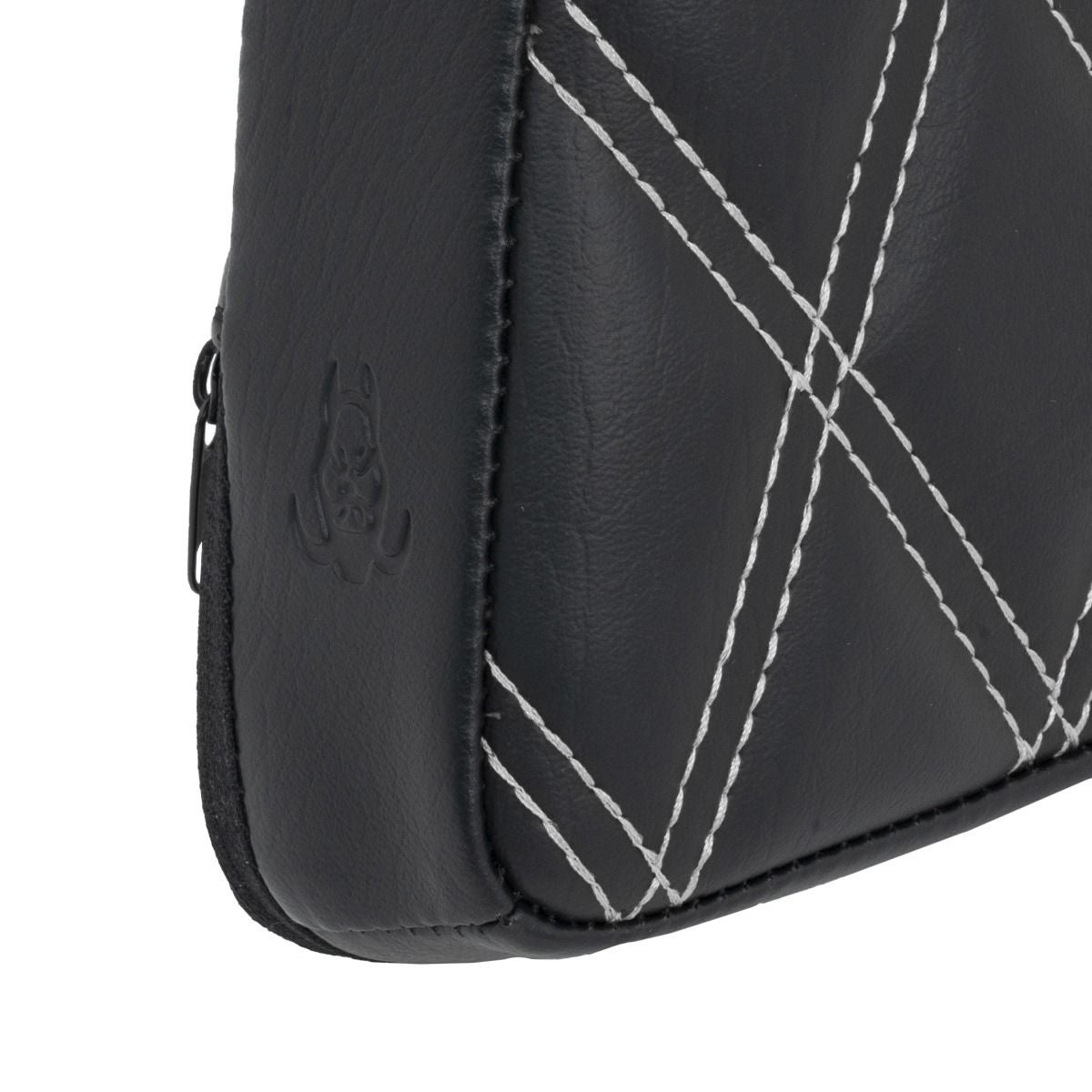 Havocシーシーバー用 バックレストパッド ダイアモンドステッチ (シルバー)5