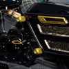 パフォーマンスエンジンガード用 アルミスライダー (ゴールド)3