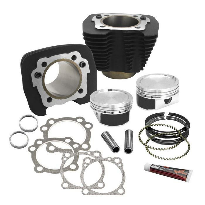 S&S スポーツスター XL883 to XL1200 コンバージョンキット（ブラック