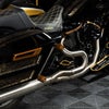 パフォーマンスエンジンガード用 アルミスライダー (オレンジ)2