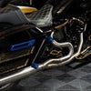 パフォーマンスエンジンガード用 アルミスライダー (ブルー)2
