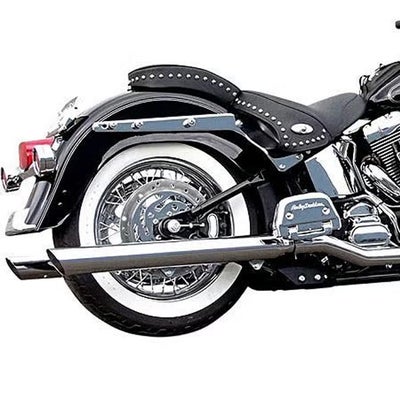 BASSANI スリップオンマフラー（両出し用）スラッシュカット |ハーレー 
