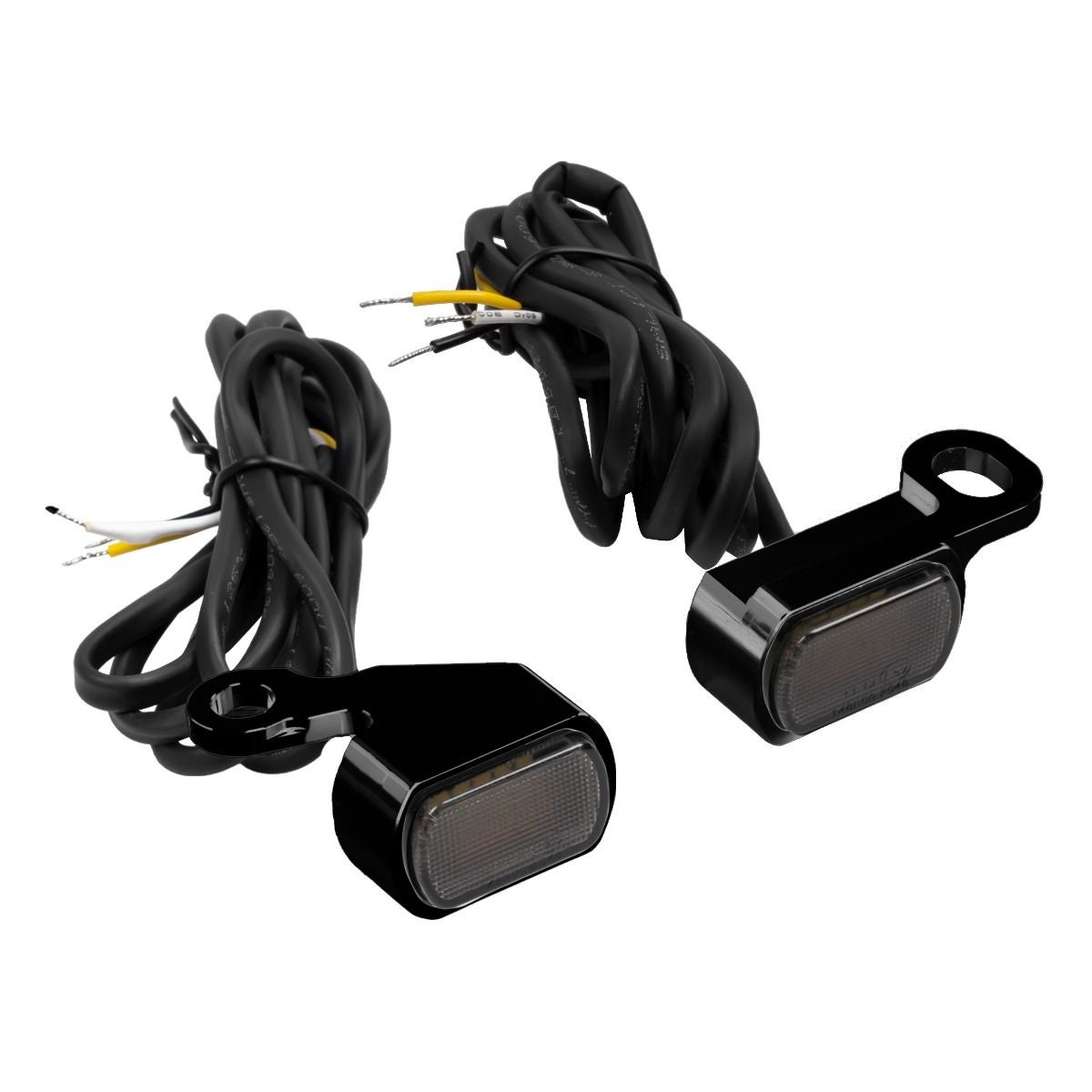 ハンドルマウント LED DRL/ウィンカー (ブラック)6