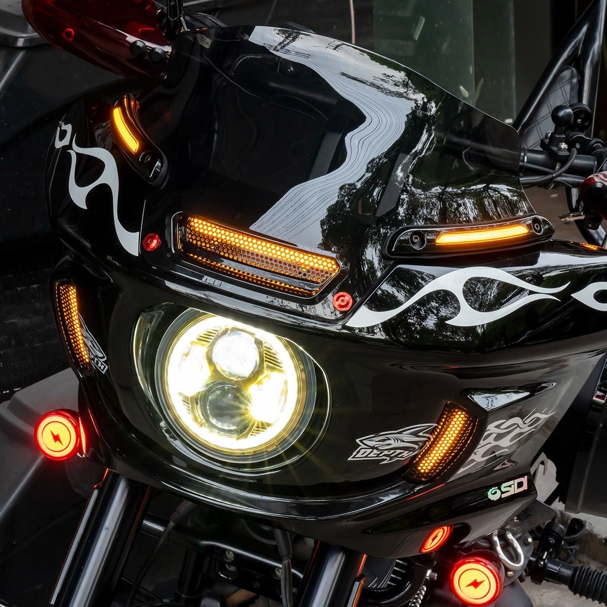 ローライダーST Lumipro センターベントLEDライト4