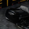 サドルバッグラッチカバー カーボンインレイ (ブラック)3