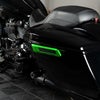 サドルバッグラッチカバー カーボンインレイ (グリーン)1