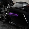 サドルバッグラッチカバー カーボンインレイ (パープル)1