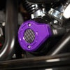 VVTタイマーカバー カーボンインレイ (パープル)