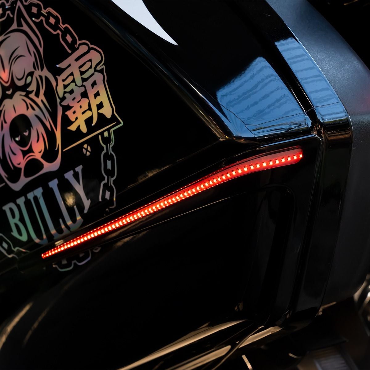 ローライダーST サドルバッグライト1