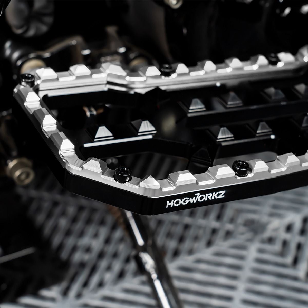 Performance MX フロアボード&フットコントロールキット (シルバー)6