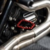 Performance MX フロアボード&フットコントロールキット (レッド)8