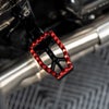 Performance MX フロアボード&フットコントロールキット (レッド)9