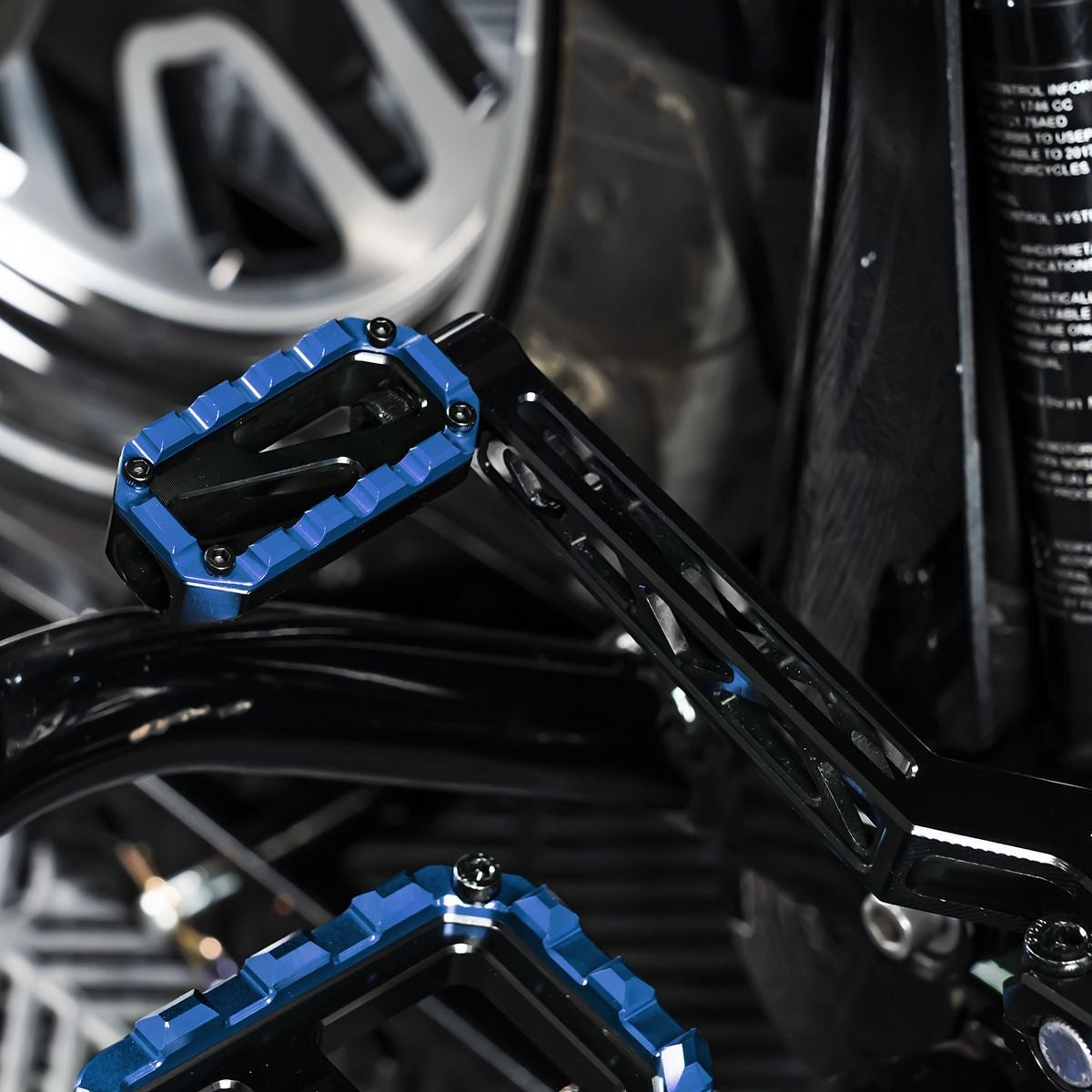 Performance MX フロアボード&フットコントロールキット (ブルー)4