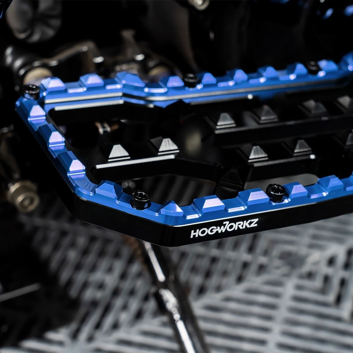 Performance MX フロアボード&フットコントロールキット (ブルー)7