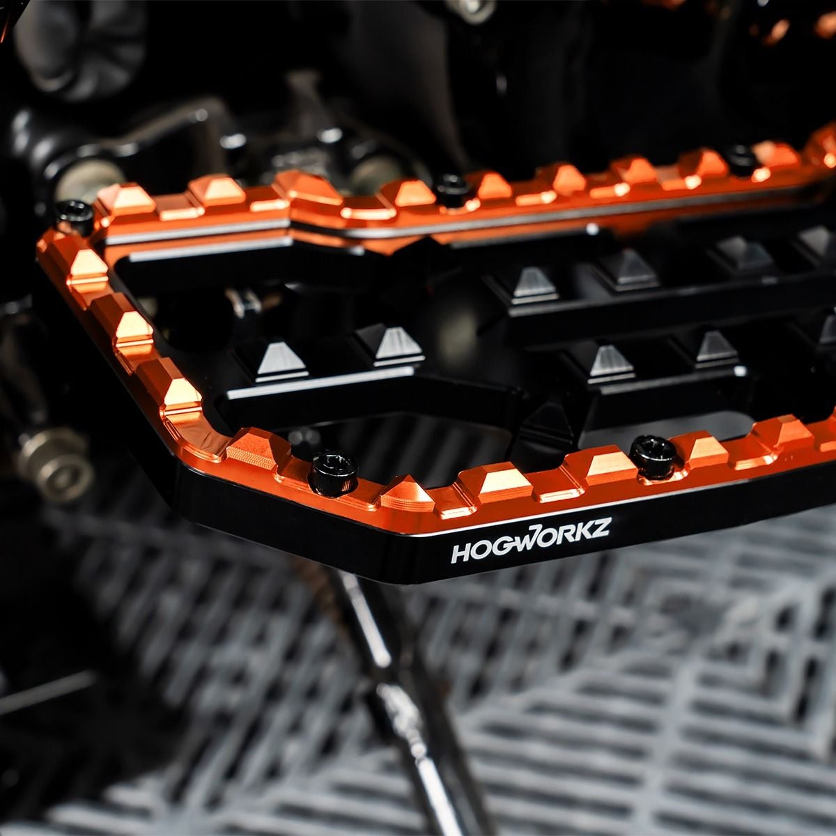 Performance MX フロアボード&フットコントロールキット (オレンジ)7