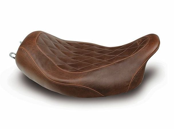 Mustang　ワイドトリッパー・ソロシート ダイアモンドスティッチ ブラウン-02