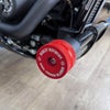フラットアウト クラッシュバー用 スライダー 2個セット レッドアルマイト SOUL 2