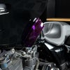 アジャスタブル・フェアリングエアデフレクター (パープル)