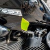 ローライダーST フェアリング・エアデフレクター (イエロー)1
