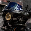 ローライダーST ウィンドシールド (ブルー)1