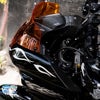 ローライダーST ウィンドシールド (オレンジ)