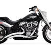 2025以降 FXBR、FLFB  ビッグラディウス 2-2フルエキゾーストマフラー(PCX仕様) クローム Vance & Hines3
