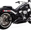  2025以降 FXBR、FLFB ビッグラディウス 2-2フルエキゾーストマフラー(PCX仕様) ブラック Vance & Hines 1