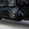 クリアビュー ダービーカバー (ブラック) M8ソフテイル4