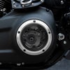 クリアビュー ダービーカバー (シルバー) M8ソフテイル1
