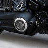 クリアビュー ダービーカバー (シルバー) M8ソフテイル3