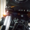ZCライン マイクロ 39～41mm フロントフォークウィンカー ブラック ハインツバイク 2