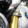 ZCライン マイクロ 49mm フロントフォークウィンカー シルバー ハインツバイク
