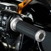 MXスタイル ハンドグリップ (シルバー) 電子制御スロットル用