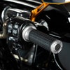 MXスタイル ハンドグリップ (シルバー) 電子制御スロットル用1