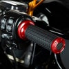 MXスタイル ハンドグリップ (レッド) 電子制御スロットル用