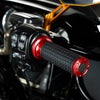 MXスタイル ハンドグリップ (レッド) 電子制御スロットル用1