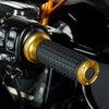 MXスタイル ハンドグリップ (ゴールド) 電子制御スロットル用