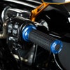 MXスタイル ハンドグリップ (ブルー) 電子制御スロットル用1