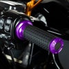 MXスタイル ハンドグリップ (パープル) 電子制御スロットル用