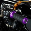 MXスタイル ハンドグリップ (パープル) 電子制御スロットル用2
