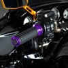 MXスタイル ハンドグリップ (パープル) 電子制御スロットル用3