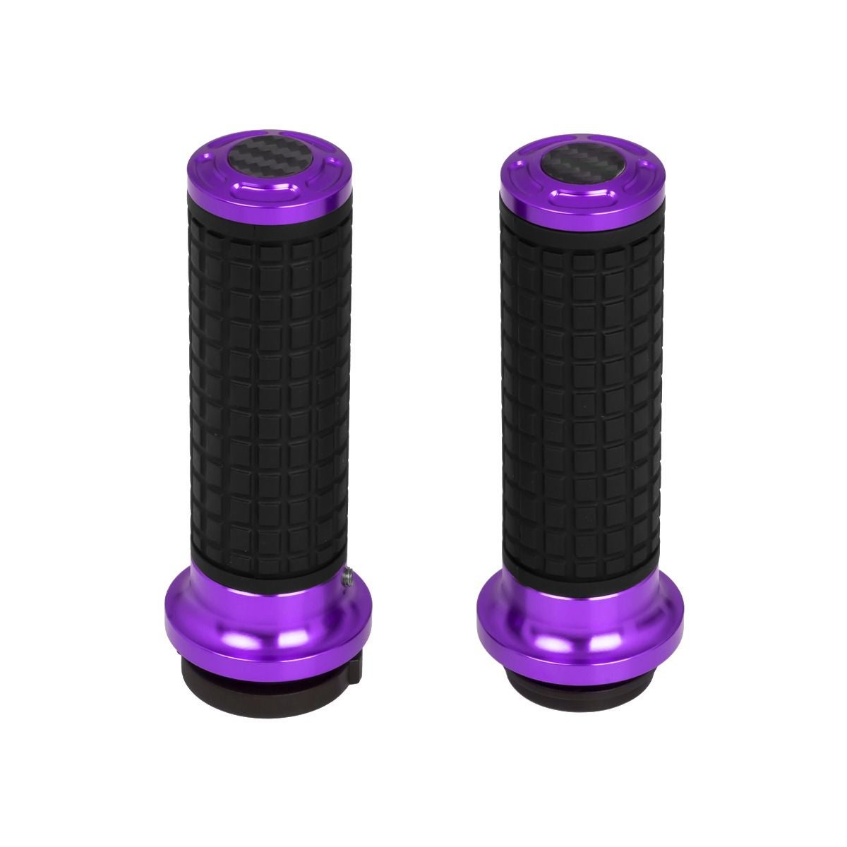 MXスタイル ハンドグリップ (パープル) 電子制御スロットル用7