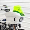 ローライダーST フレア・ウィンドシールド 8インチ (グリーンアイス)1
