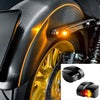 ウィングレット ナノ テールライト一体型 リアウィンカー グロスブラック ハインツバイク