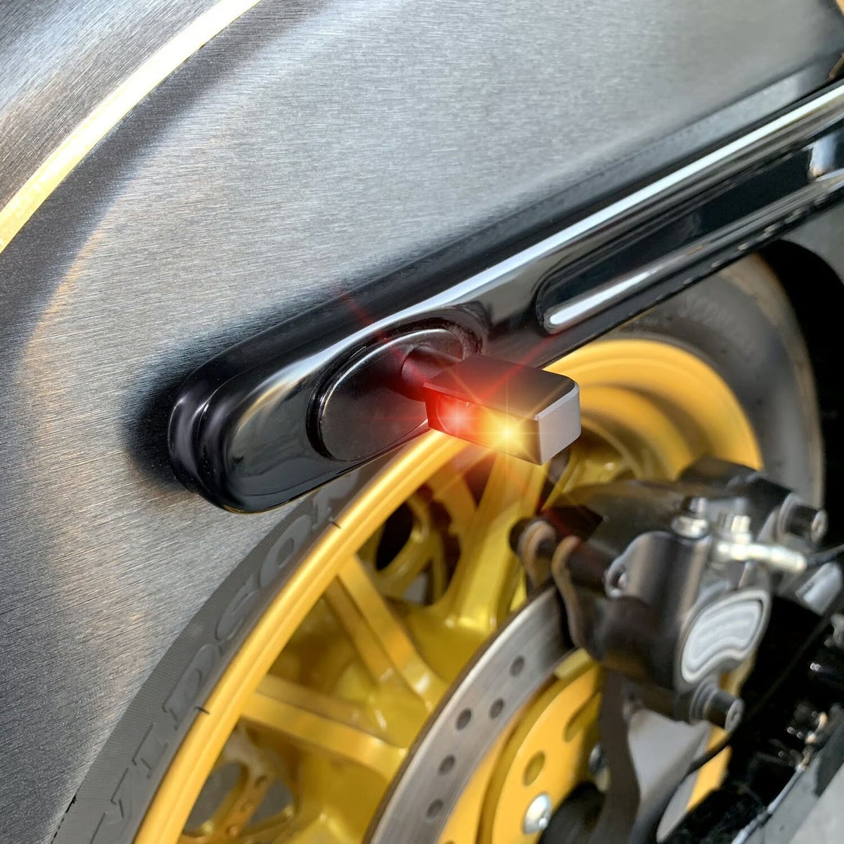 ブロックライン マイクロ テールライト一体型 ウィンカー ブラック ハインツバイク